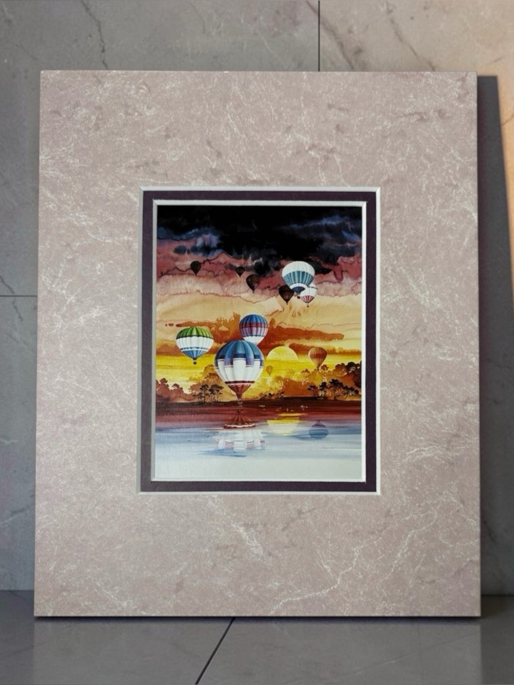 Michael Atkinson "Rio Grande Reflections" Art Postcard - Professionally Double